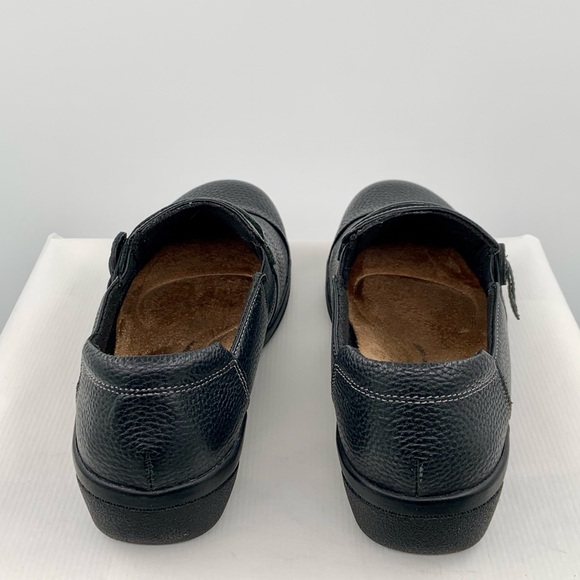 NWT Clark’s Collection Women’s Black Cheyn Madi Slip On Flats Shoes - Picture 7 of 13